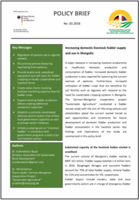 DMKNL Policy Briefs